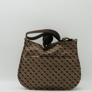 GHERARDINI TRACOLLA MEDIA ZIP FRONTE/RETRO SOFTY MARRONE