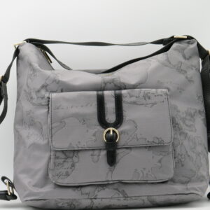 ALVIERO MARTINI 1 CLASSE SOTTOBRACCIO/ZAINO GEO GOMMATO GRIGIO SCURO