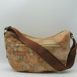 ALVIERO MARTINI 1 CLASSE LUNA PICCOLA+ZIP GEO GOMMATO E VERDE MUSCHIO