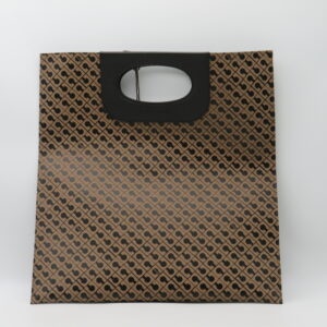 GHERARDINI BUSTA PIATTA GRANDE A MANO SOFTY MARRONE