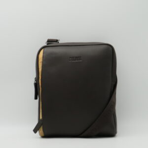 ALVIERO MARTINI 1'CLASSE TRACOLLA UOMO PELLE MARTELLATA NERO+ GEO