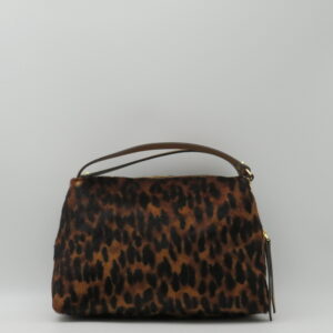 GIANNI CHIARINI BORSA PICCOLA MANO/TRACOLLA CAVALLINO LEOPARDATO