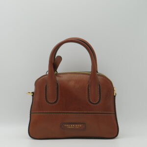 THE BRIDGE BORSA MANO/TRACOLLA MINI IN PELLE CUOIO