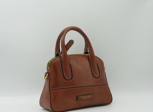 THE BRIDGE BORSA MANO/TRACOLLA MINI IN PELLE CUOIO - immagine 2