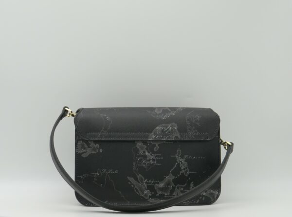 ALVIERO MARTINI 1'CLASSE BORSA PICCOLA MANO/TRACOLLA CON PATTA GEO BLACK - immagine 3