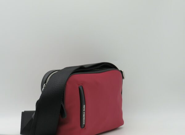 MANDARINA DUCK TRACOLLA PICCOLA DOPPIA ZIP "HUNTER" ROSSA - immagine 2