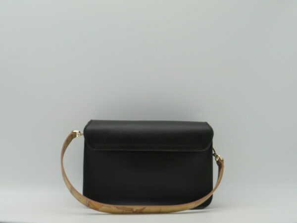 ALVIERO MARTINI 1'CLASSE SOTTOBRACCIO/TRACOLLA PICCOLO IN PELLE NERO - immagine 3