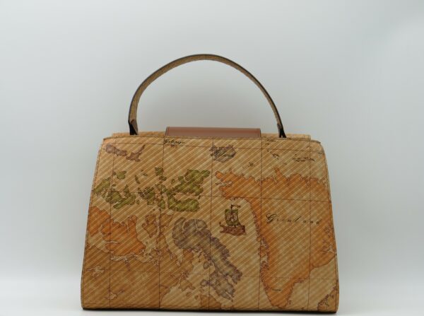ALVIERO MARTINI 1'CLASSE BORSA MEDIA MANO/TRACOLLA CON PATTA IN PELLE GEO - immagine 3