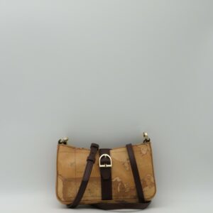ALVIERO MARTINI 1'CLASSE TRACOLLA MINI GEO CLASSIC+PELLE T.MORO