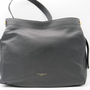GIANNI CHIARINI SOTTOBRACCIO/TRACOLLA PELLE MARTELLATA NERO