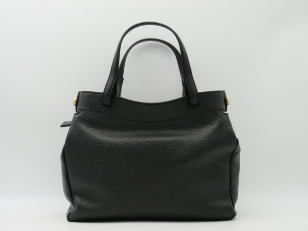 GIANNI CHIARINI BORSA MANO/TRACOLLA PELLE MARTELLATA NERO - immagine 3