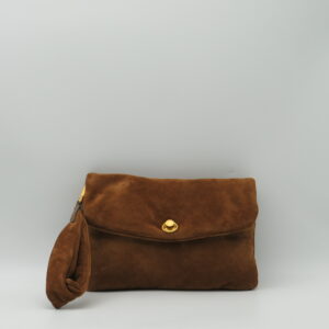 GIANNI CHIARINI POLSIERA/TRACOLLA CAMOSCIO COGNAC