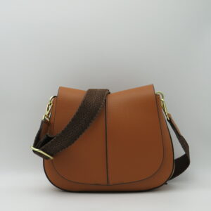 GIANNI CHIARINI HELENA PICCOLA PELLE MARTELLATA CUOIO