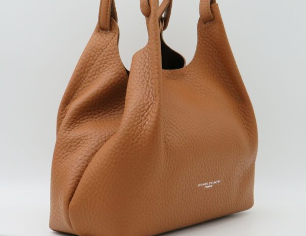 GIANNI CHIARINI DUA MEDIA IN PELLE CUOIO - immagine 2