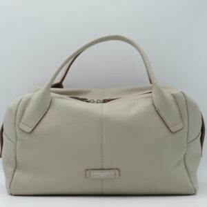 GIANNI CHIARINI BAULETTO PICCOLO MANO/TRACOLLA PELLE MARTELLATA BEIGE