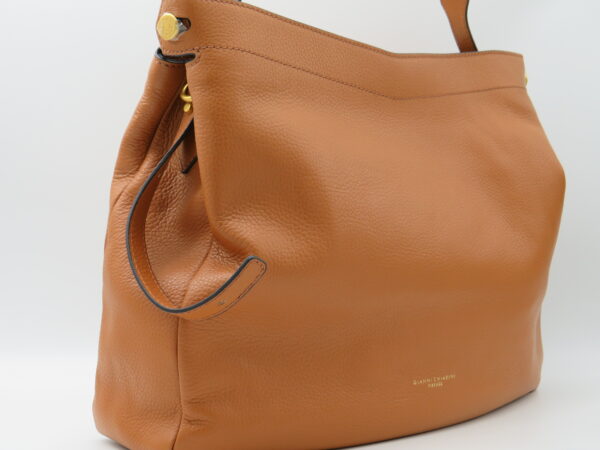 GIANNI CHIARINI SOTTOBRACCIO/TRACOLLA IN PELLE CUOIO - immagine 2