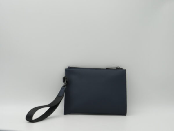 PIQUADRO POCHETTE PICCOLA GOMMATA BLU - immagine 2