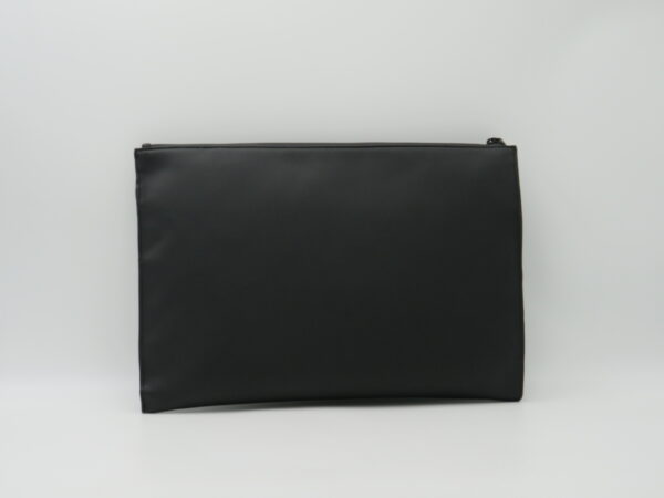 PIQUADRO POCHETTE PORTA IPAD 12,9" GOMMATO NERO - immagine 2