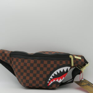 SPRAYGROUND MARSUPIO DAMIER MARRONE
