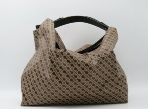 GHERARDINI SOTTOBRACCIO+POCHETTE SOFTY MARRONE