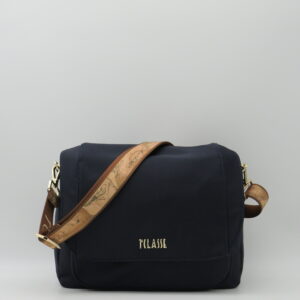 ALVIERO MARTINI 1 CLASSE TRACOLLA/ZAINO CON PATTA TASCA NYLON BLU