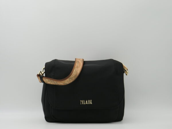ALVIERO MARTINI 1'CLASSE TRACOLLA/ZAINO CON PATTA NYLON NERO