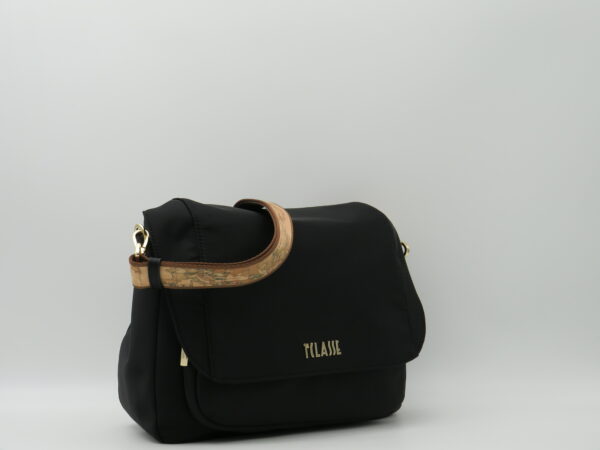 ALVIERO MARTINI 1'CLASSE TRACOLLA/ZAINO CON PATTA NYLON NERO - immagine 2