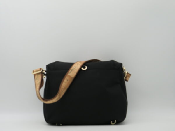 ALVIERO MARTINI 1'CLASSE TRACOLLA/ZAINO CON PATTA NYLON NERO - immagine 3