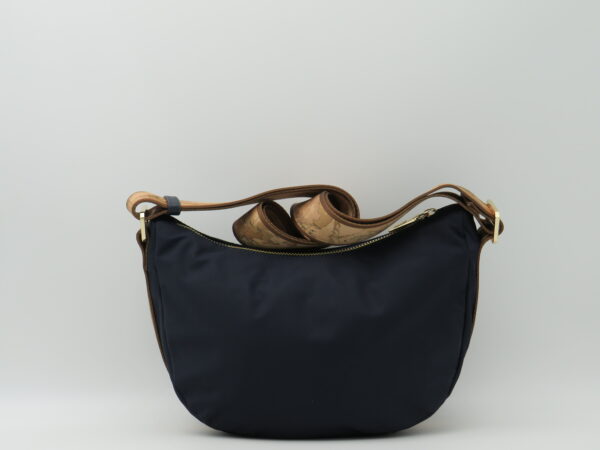 ALVIERO MARTINI 1'CLASSE MEZZALUNA PICCOLA NYLON NERO - immagine 3