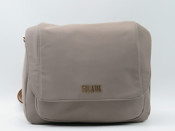 ALVIERO MARTINI 1'CLASSE TRACOLLA/ZAINO CON PATTA NYLON TAUPE