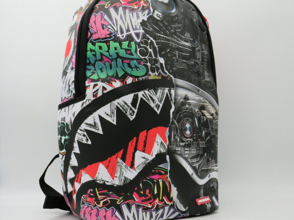 SPRAYGROUND ZAINO GRANDE PORTAPC GRAFFITI/CYBER - immagine 2