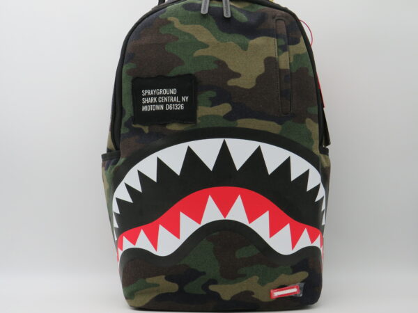 SPRAYGROUND ZAINO PORTAPC MIMETICO IN COTONE