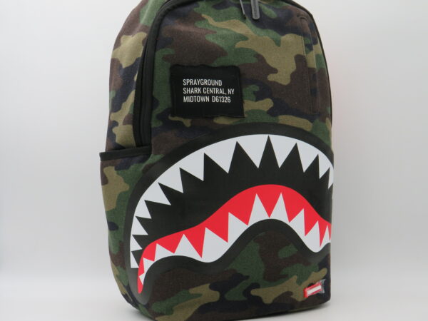 SPRAYGROUND ZAINO PORTAPC MIMETICO IN COTONE - immagine 2