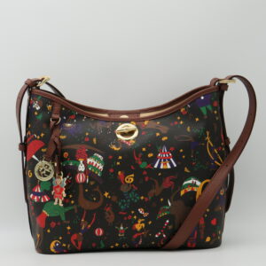PIERO GUIDI TRACOLLA GRANDE MAGIC CIRCUS MARRONE