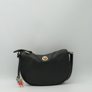 PIERO GUIDI SOTTOBRACCIO/TRACOLLA PICCOLO PELLE NERO