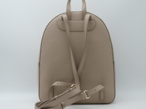 ALVIERO MARTINI 1 CLASSE ZAINO STONDATO PELLE MARTELLATA TAUPE/GEO - immagine 3