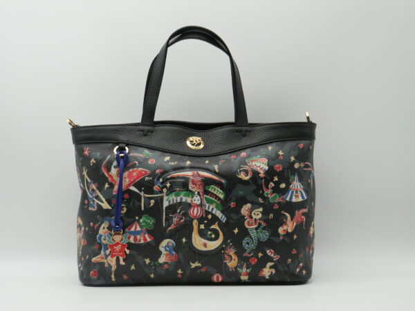 PIERO GUIDI BORSA A MANO LINEA GRANDE MAGIC CIRCUS