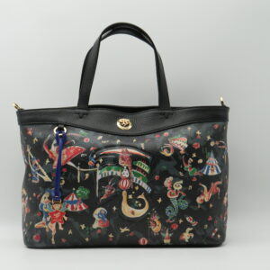 PIERO GUIDI SHOPPING MAGIC CIRCUS NERA PELLE