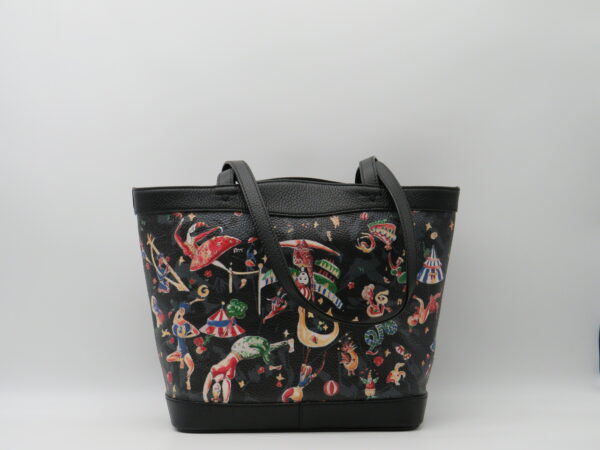 PIERO GUIDI SHOPPING MAGIC CIRCUS NERA PELLE - immagine 2