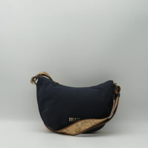 ALVIERO MARTINI 1'CLASSE MEZZALUNA PICCOLA NYLON BLU