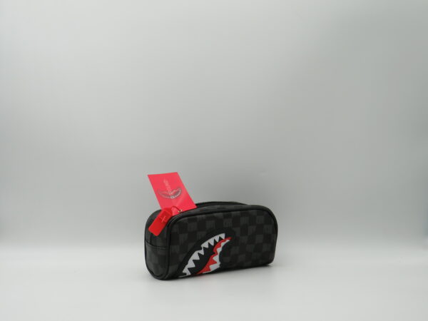 SPRAYGROUND ASTUCCIO DAMIER GRIGIO - immagine 2