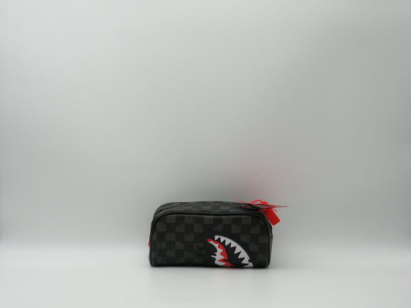 SPRAYGROUND ASTUCCIO DAMIER GRIGIO - immagine 3