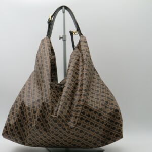 GHERARDINI "AMAZZONIA"SOTTOBRACCIO+POCHETTE SOFTY MARRONE