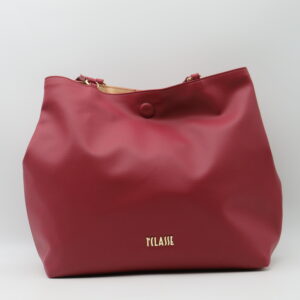 ALVIERO MARTINI 1'CLASSE SHOPPING REVERSE ROSSO TIZIANO/GEO