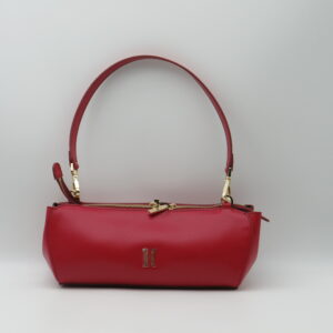 ALVIERO MARTINI 1'CLASSE SOTTOBRACCIO/TRACOLLA PELLE LISCIA ROSSO LAMPONE+TRACOLLA GEO