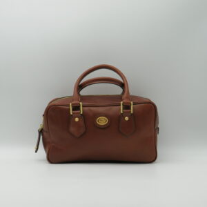 THE BRIDGE BAULETTO PICCOLO A MANO CON TRACOLLA IN CUOIO