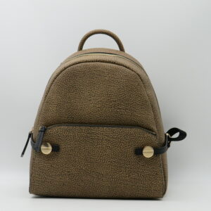 BORBONESE ZAINO MEDIO STONDATO CON TASCA GRAFFITI