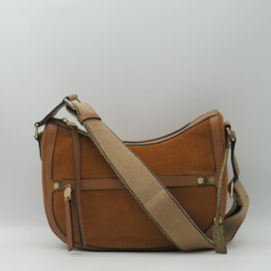 BORBONESE LUNA MEDIA CAMOSCIO MARRONE RADICA