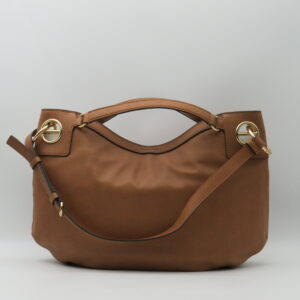 BORBONESE BORSA MANO/SOTTOBRACCIO PELLE CUOIO RADICA