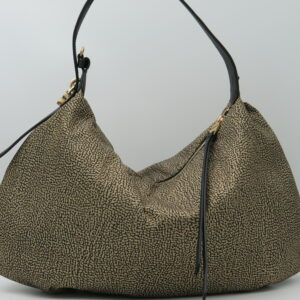 BORBONESE BORSA SOTTOBRACCIO MEDIA MARRONE